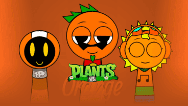 Sprunki Orange vs Plants